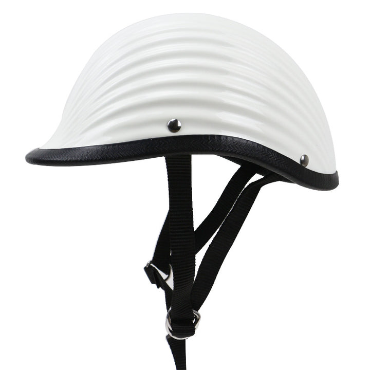 Retro Protective Motorcycle Helmet Bowlift