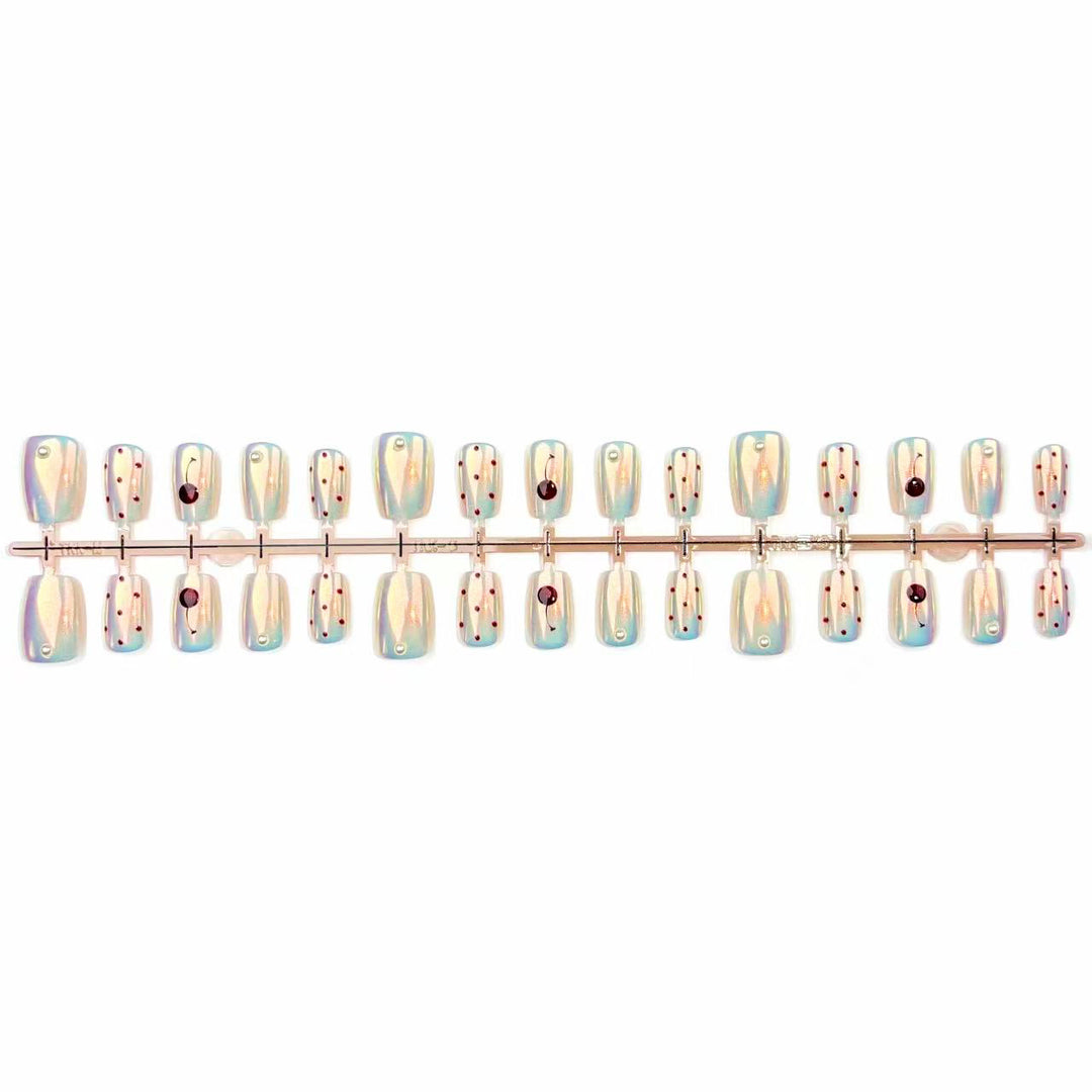 Nail Art Decoration Press-On Nail Set