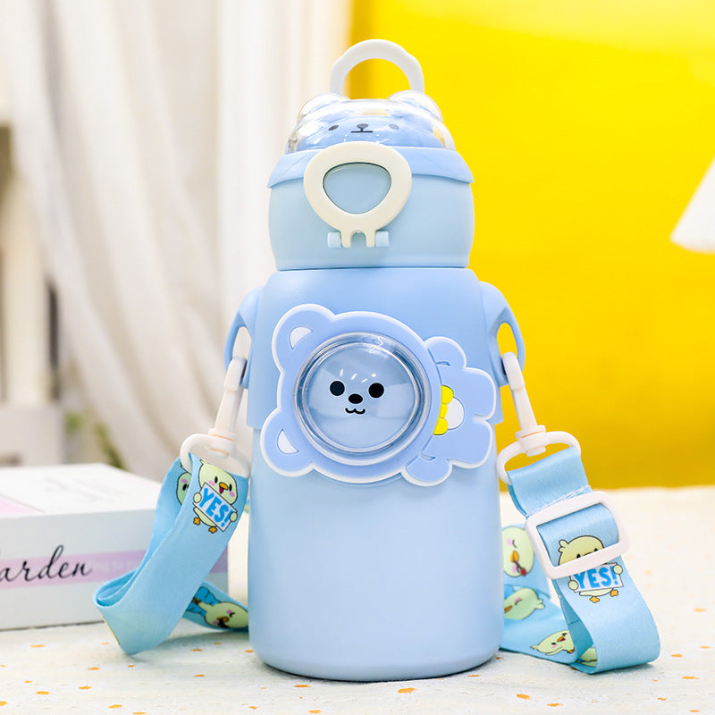 Child-friendly water bottle with animal design Bowlift