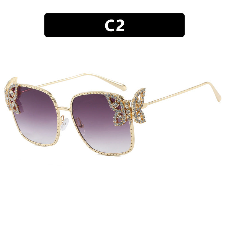 Ladies extravagant glasses with sparkling accents Bowlift