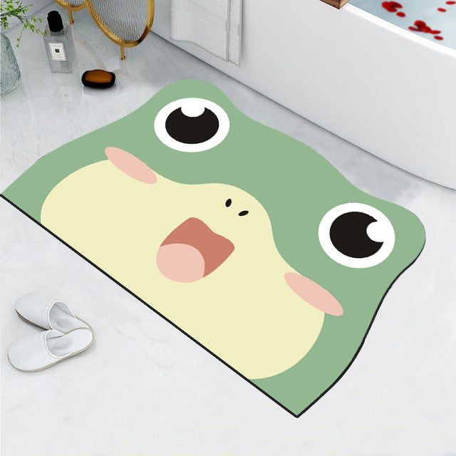 Cute Cat Design Bath Mat Bowlift