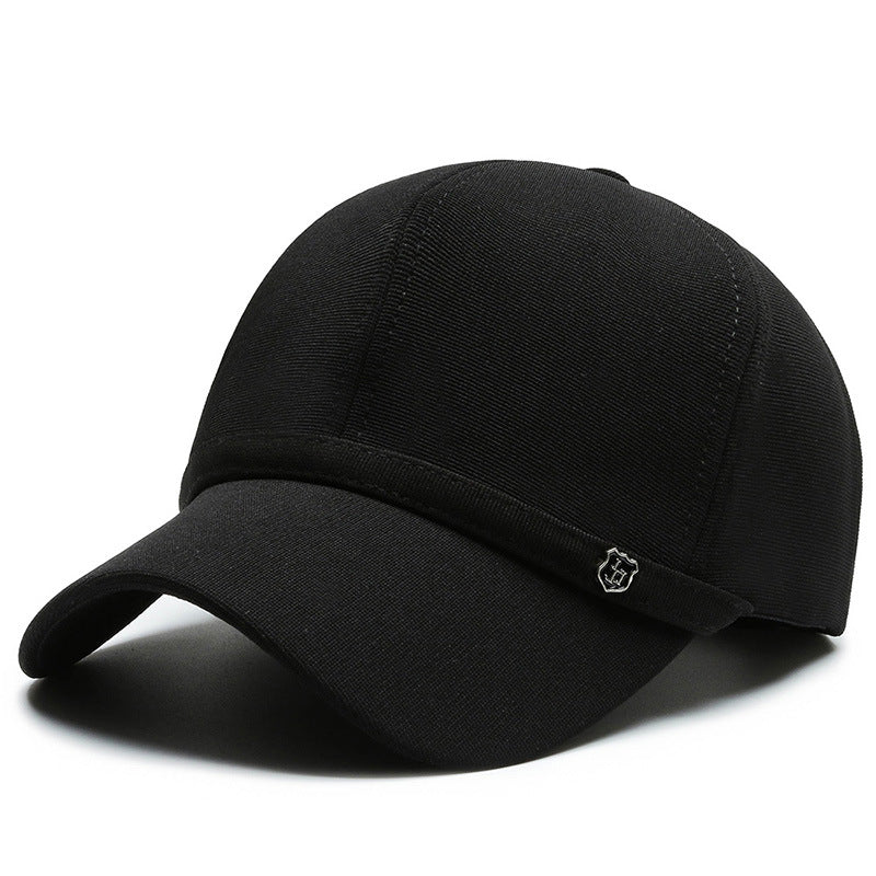 Men's Adjustable Curved Brim Cap Bowlift