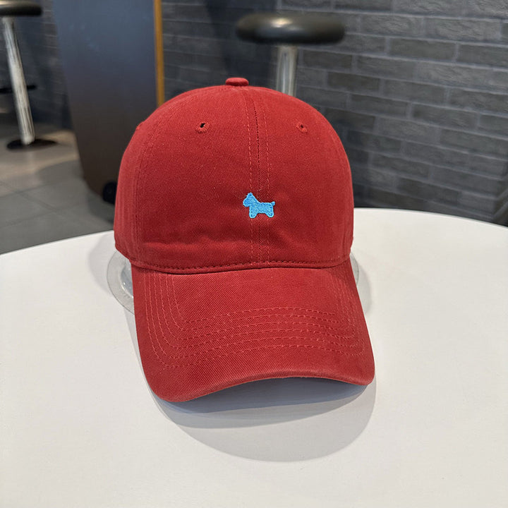 Men's Casual Embroidered Cotton Cap Bowlift