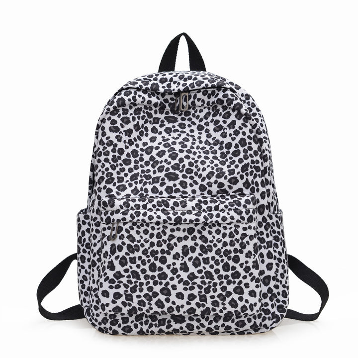 Stylish Backpack in Leopard Print Bowlift