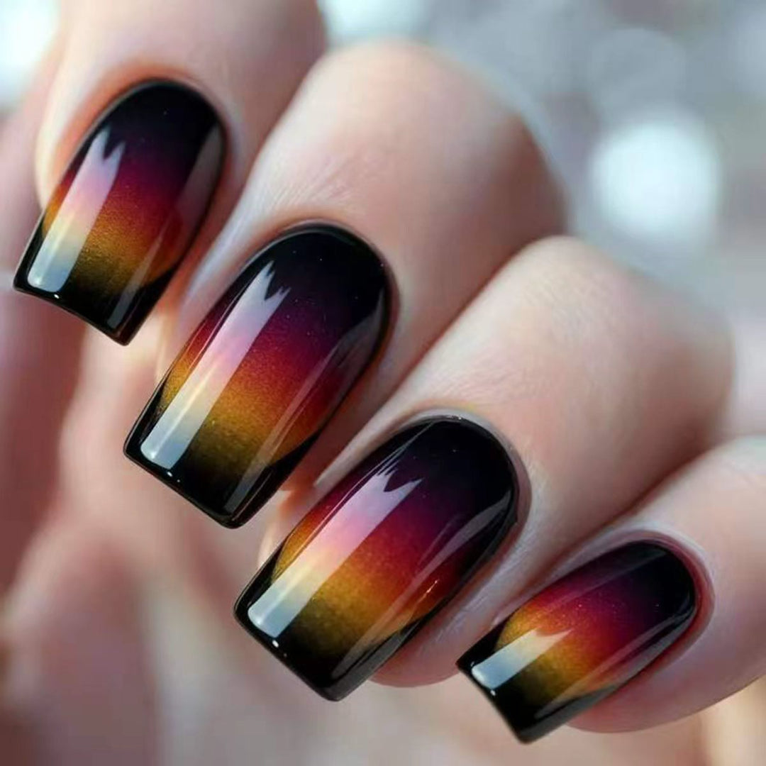 Ombre Gradient Nail Art Bowlift