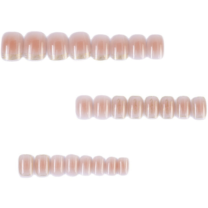 Elegant artificial nails with professional high-gloss finish Bowlift