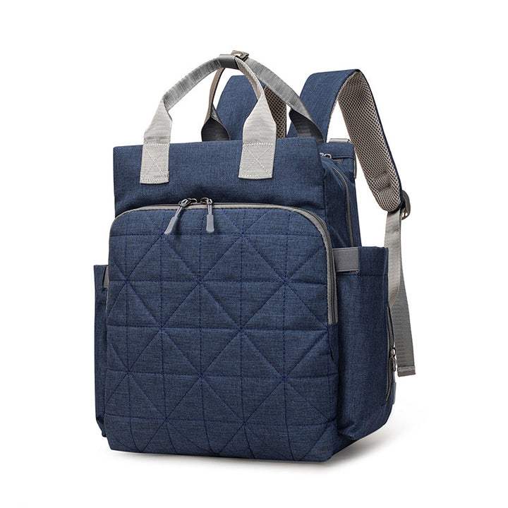 Modern Quilted Backpack Bowlift