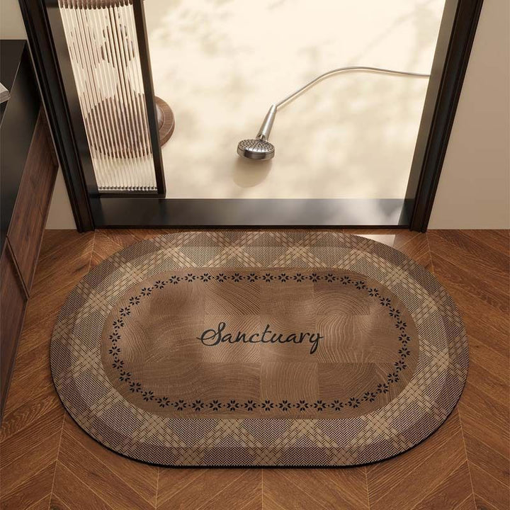 Decorative Non-Slip Bath Mat Bowlift