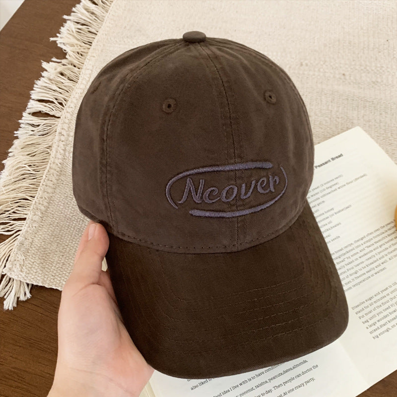 Unisex Casual Embroidered Cap Bowlift