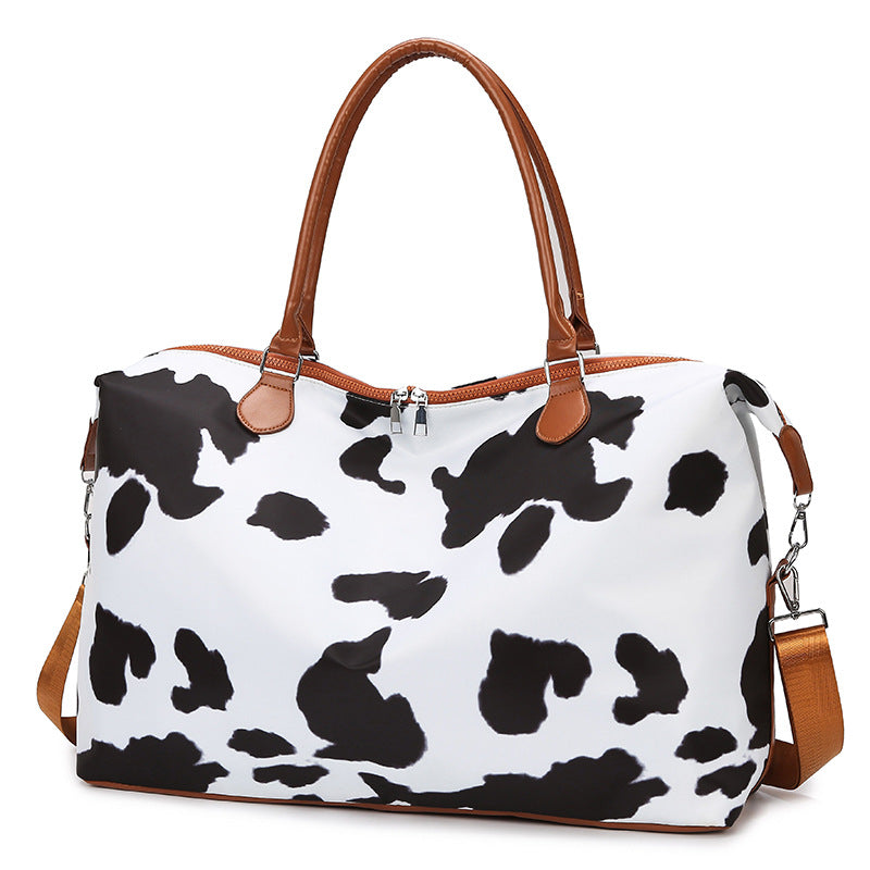 Floral Print Travel Duffle Bag