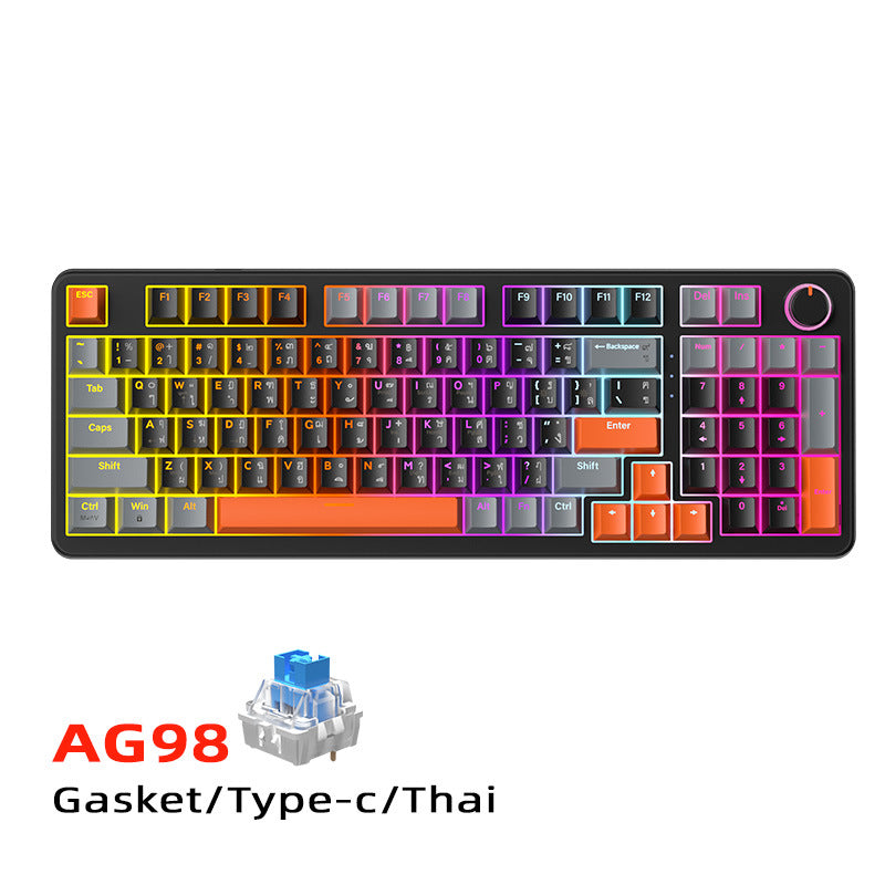 Gasket Mechanical Keyboard Bowlift