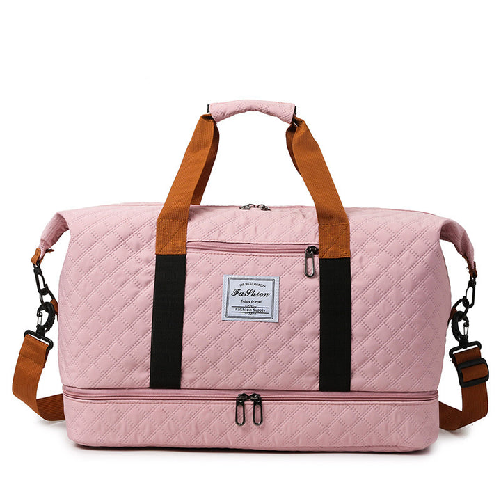 Quilted Multi-Functional Travel Duffle