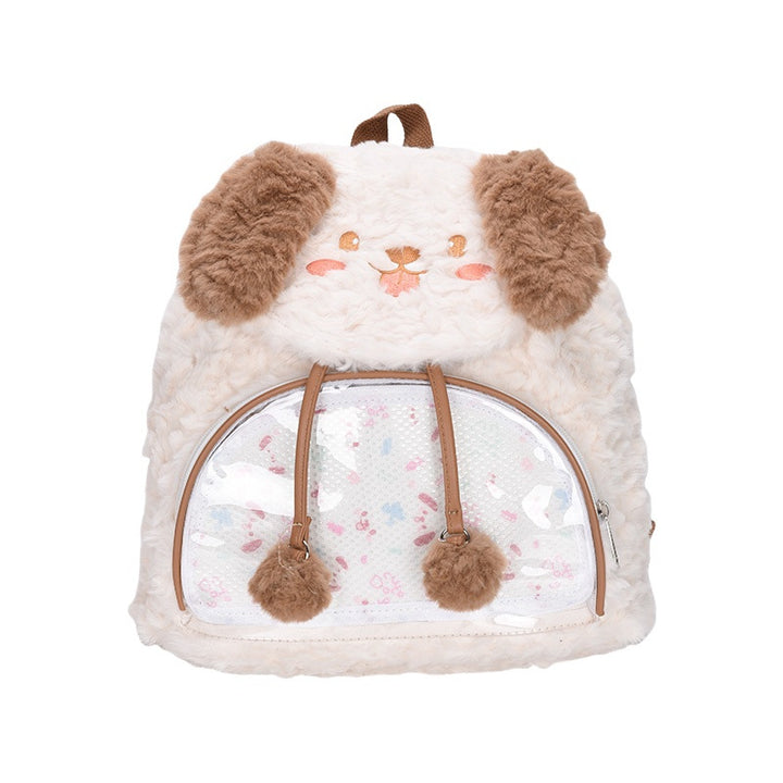 Pet-friendly, plush backpack Bowlift