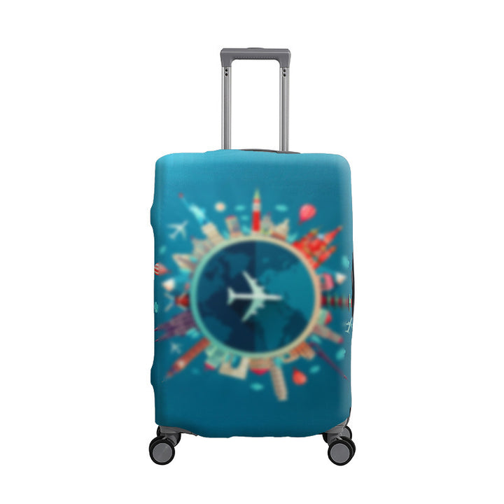 Camouflage Patterned Hard Shell Luggage Bowlift