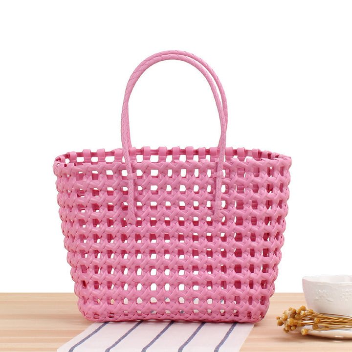 Handcrafted basket bag with unique structural design Bowlift