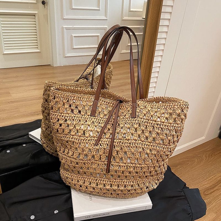 Handmade basket bag Bowlift