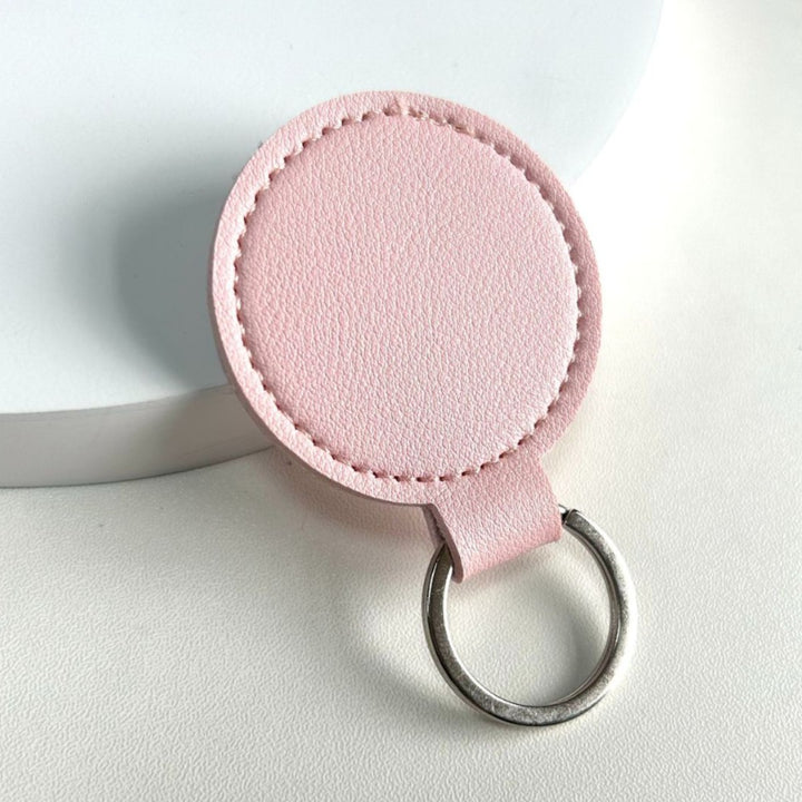 Round Leather Keyring Bowlift