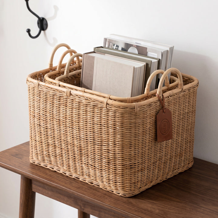 Handwoven Multi-Purpose Storage Basket Bowlift
