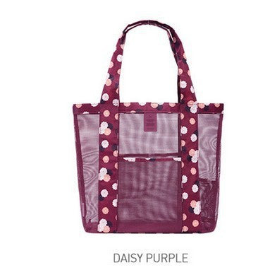 Mesh Beach Tote Bag Bowlift