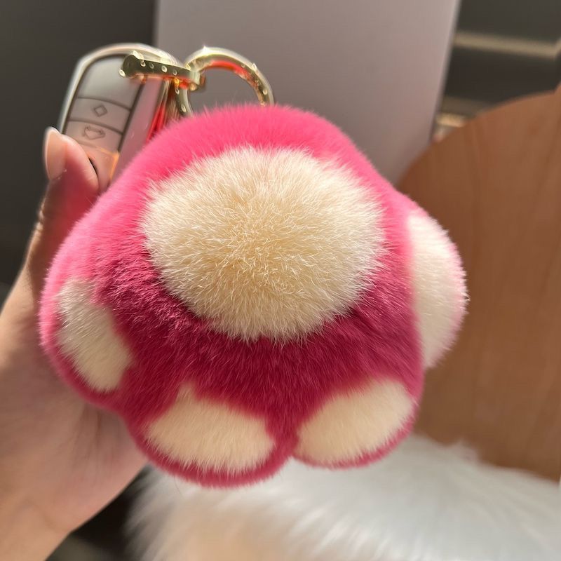 Plush Paw Keychain Accessory Bowlift