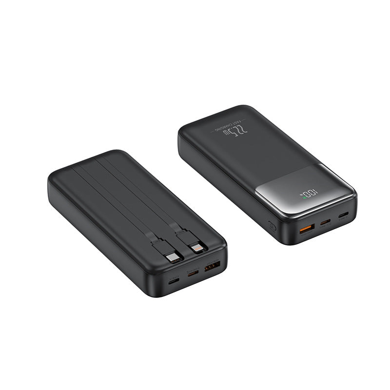 Portable power bank with USB-C and fast charging function Bowlift