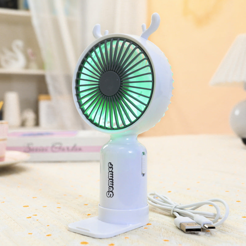 Women Portable Mini USB Fan Bowlift