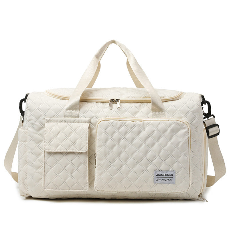 Multifunctional Sports And Travel Bag With Numerous Exterior Pockets Bowlift