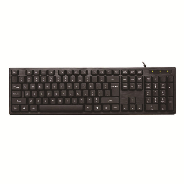 Wired Keyboard and Optical Mouse Combo Bowlift