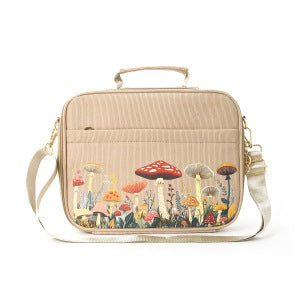 Laptop bag with Colorful Mushroom Design Bowlift