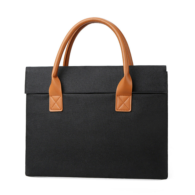 Elegant Laptop Bag with Practical Carrying System Bowlift