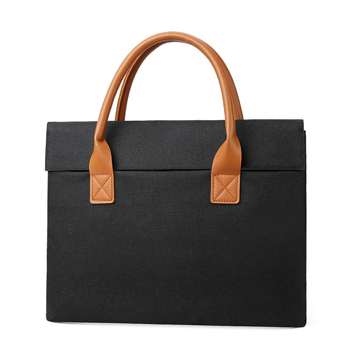 Elegant Laptop Bag with Practical Carrying System Bowlift