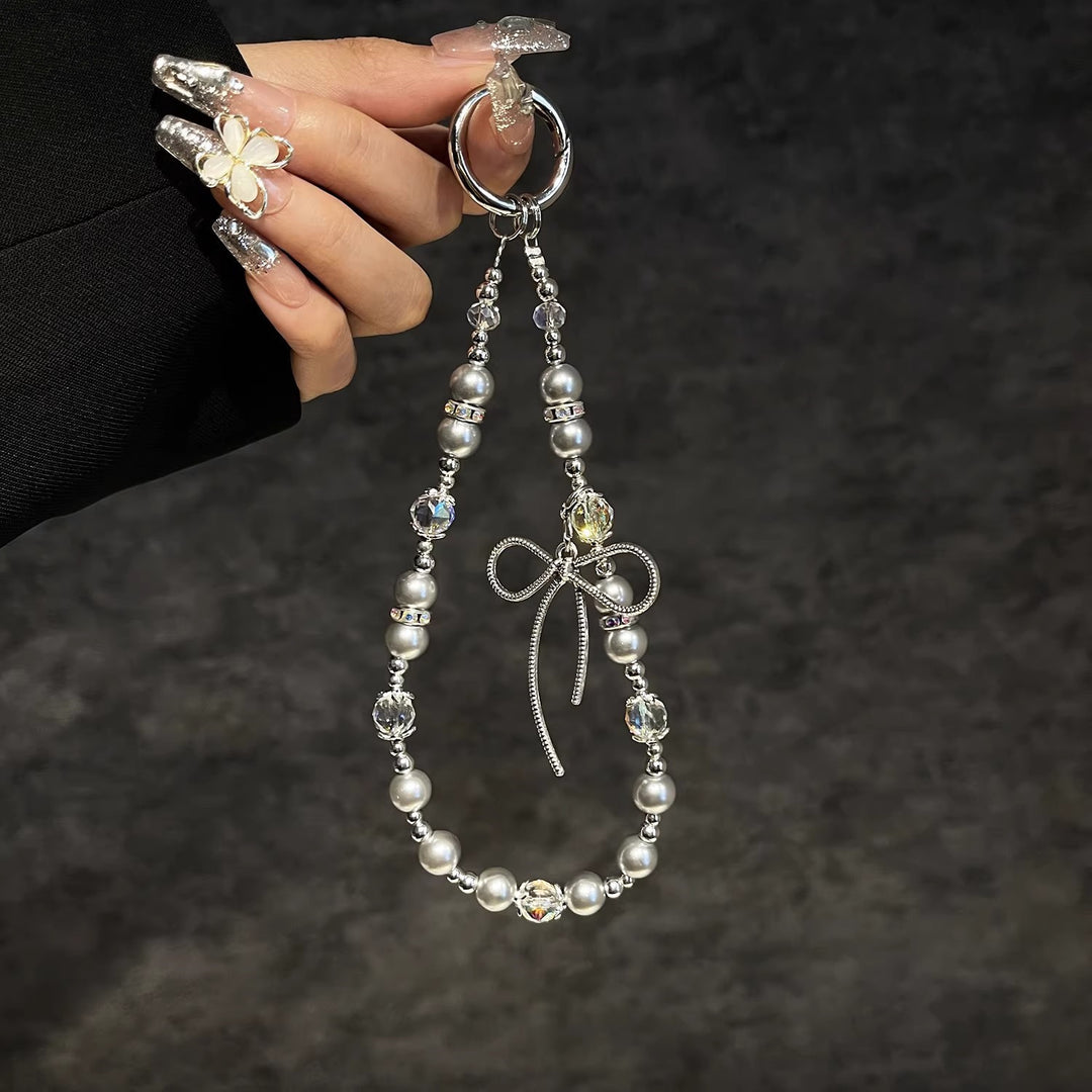 Elegant Beaded Keychain Bowlift