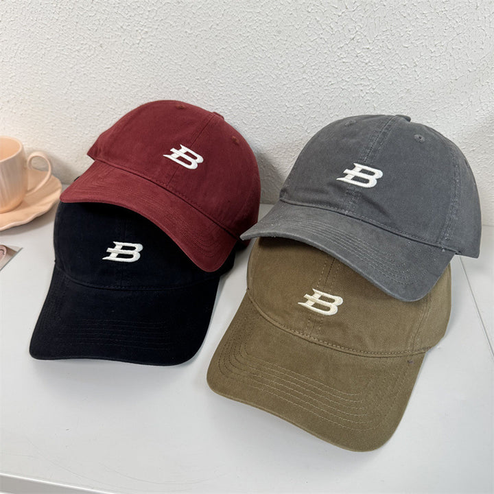 Men's Cotton Adjustable Baseball Cap Bowlift