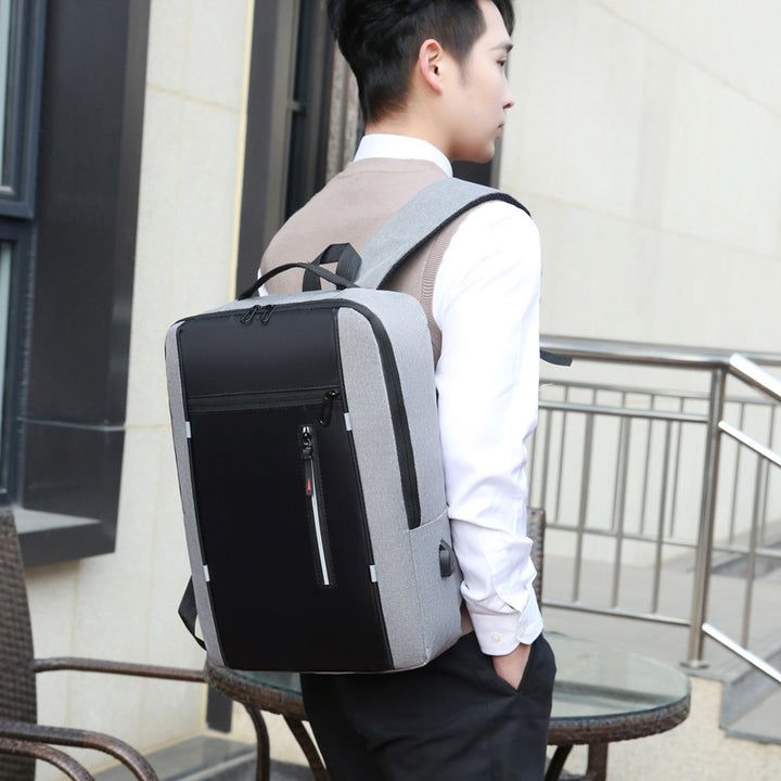 Tech-Savvy Multi-Compartment Backpack Bowlift
