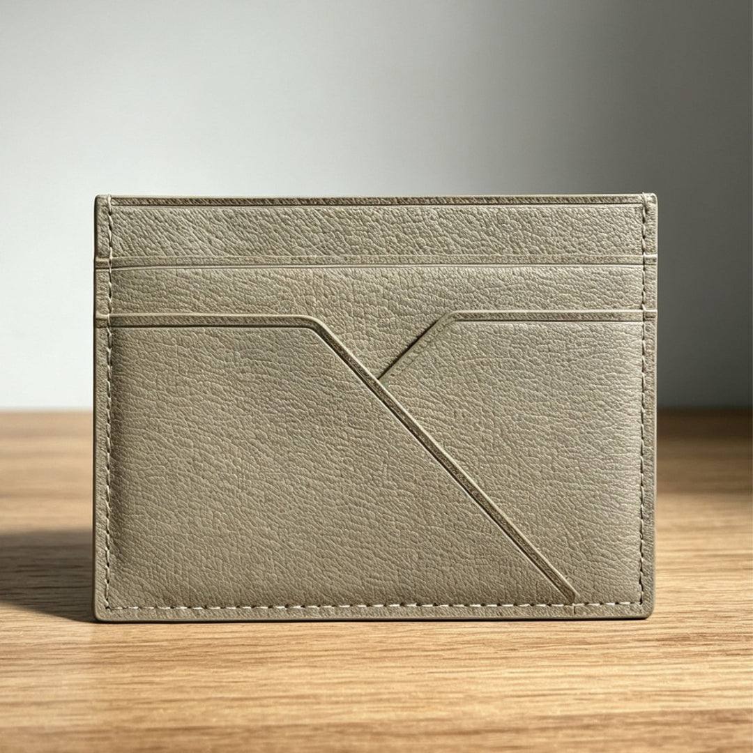 Minimalist Leather Card Case Bowlift