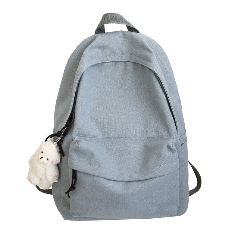 Casual Plush-Toy Accessory Backpack Bowlift