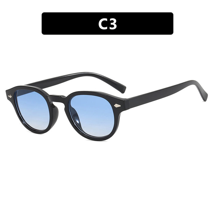 Women's round sunglasses with elegant design and UV protection Bowlift