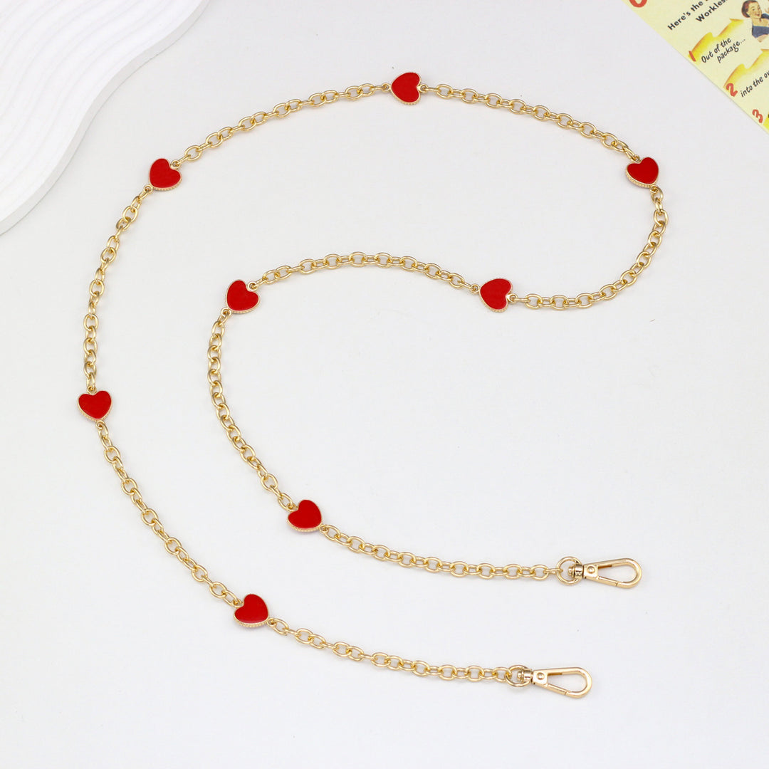 Heart Charm Sunglasses Chain Bowlift