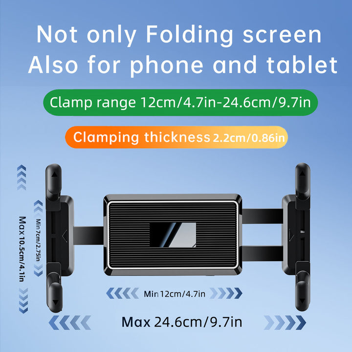 adjustable telescopic car windshield tablet holder with heavy duty suction mount Bowlift