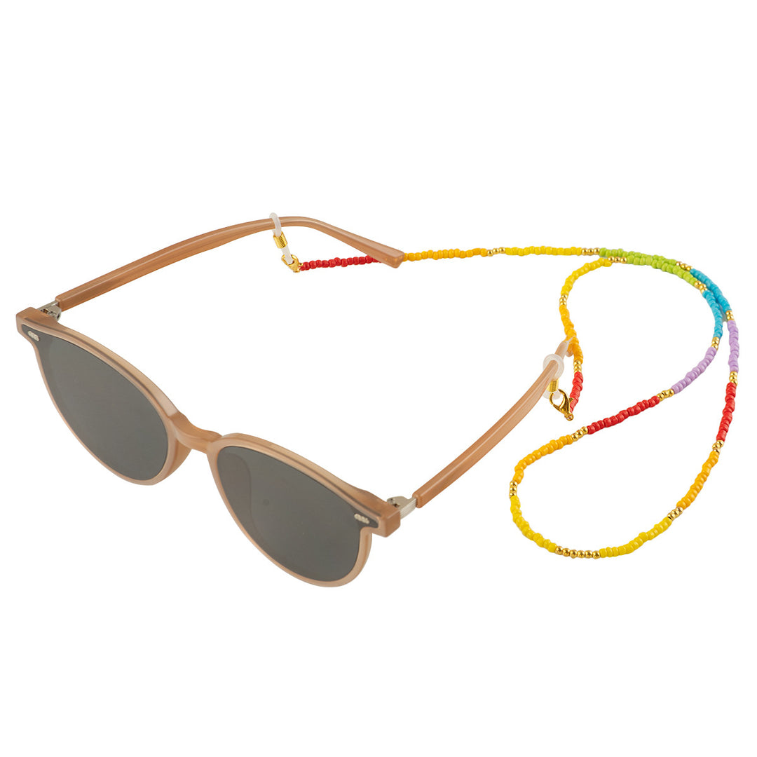 Colorful Beaded Eyewear Retainer Bowlift