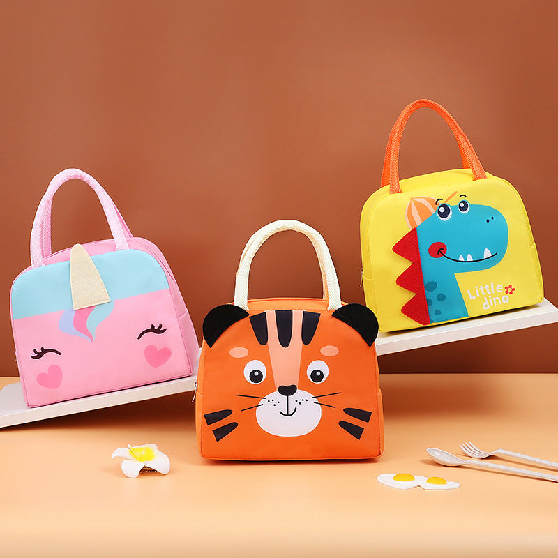 Girl Cooler Bag with Cute Tiger Design Bowlift