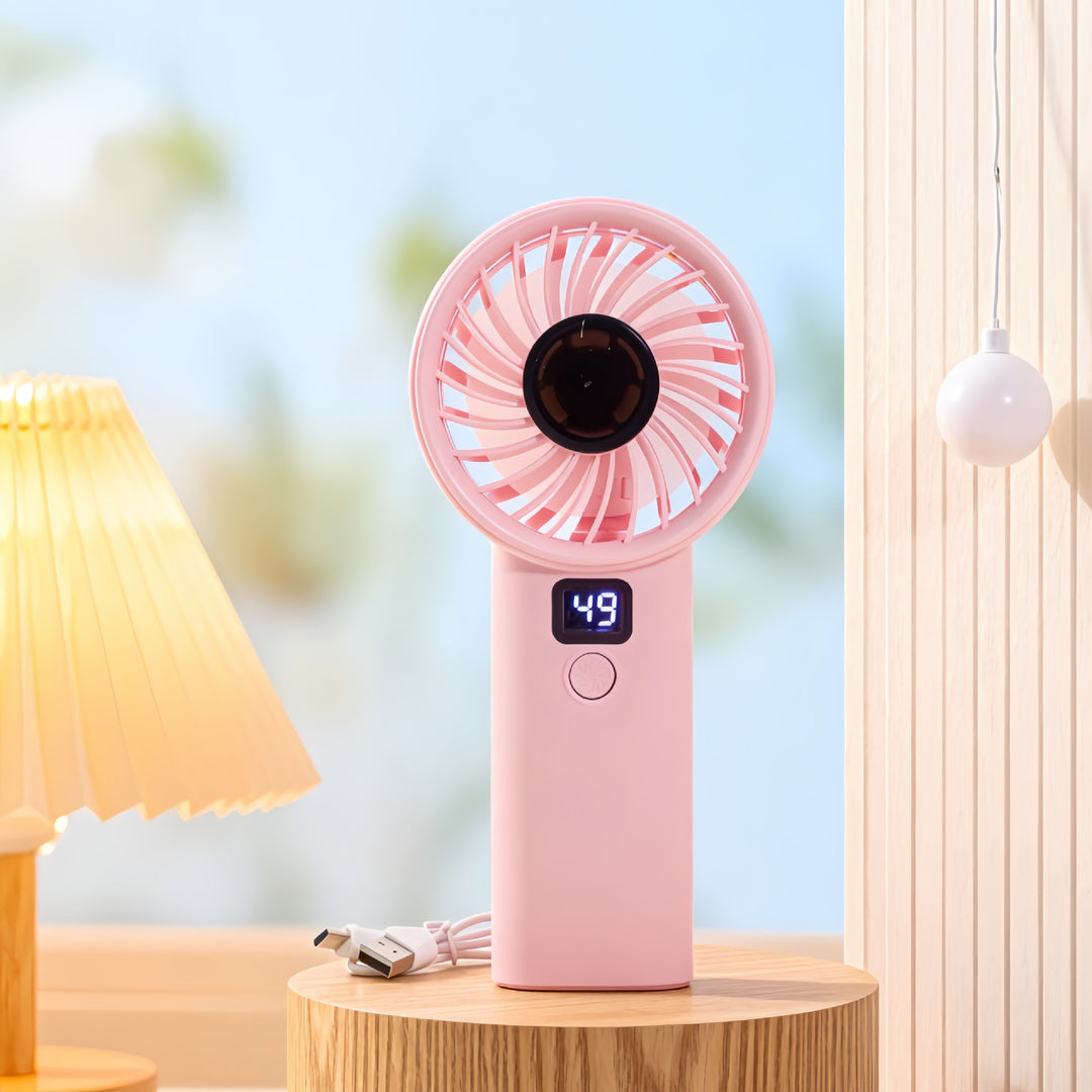 Women's portable USB fan with variable speed control Bowlift