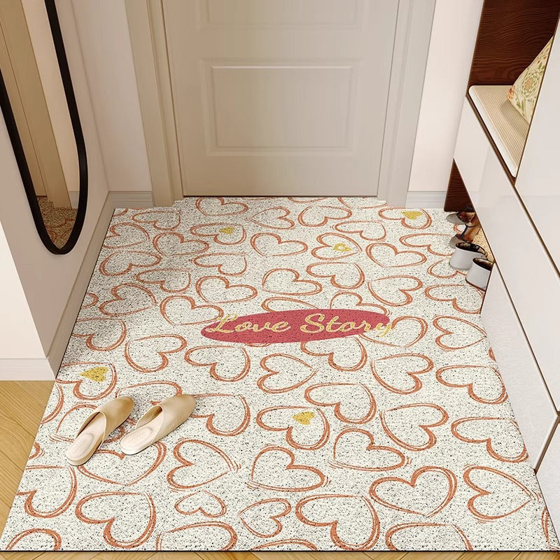 Stylish Terrazzo Design Entryway Mat Bowlift