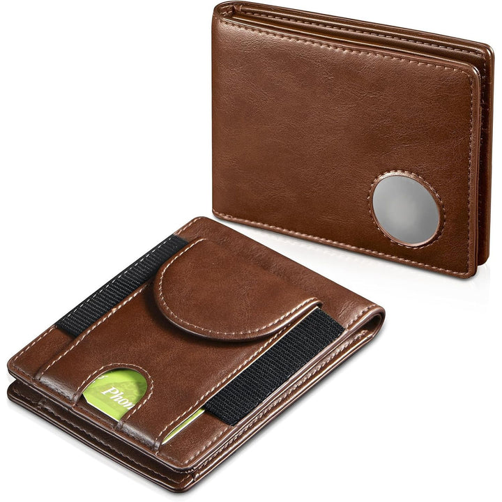 RFID-Blocking Multifunctional Leather Wallet Bowlift