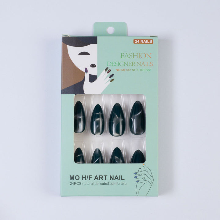 Artificial nails with elegant pointed design Bowlift