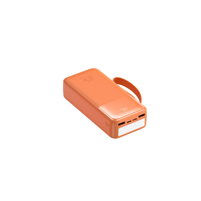 Portable power bank with integrated cable management and fast charging function Bowlift
