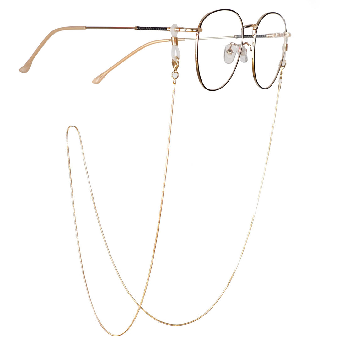 Sleek Metal Eyewear Chain Bowlift
