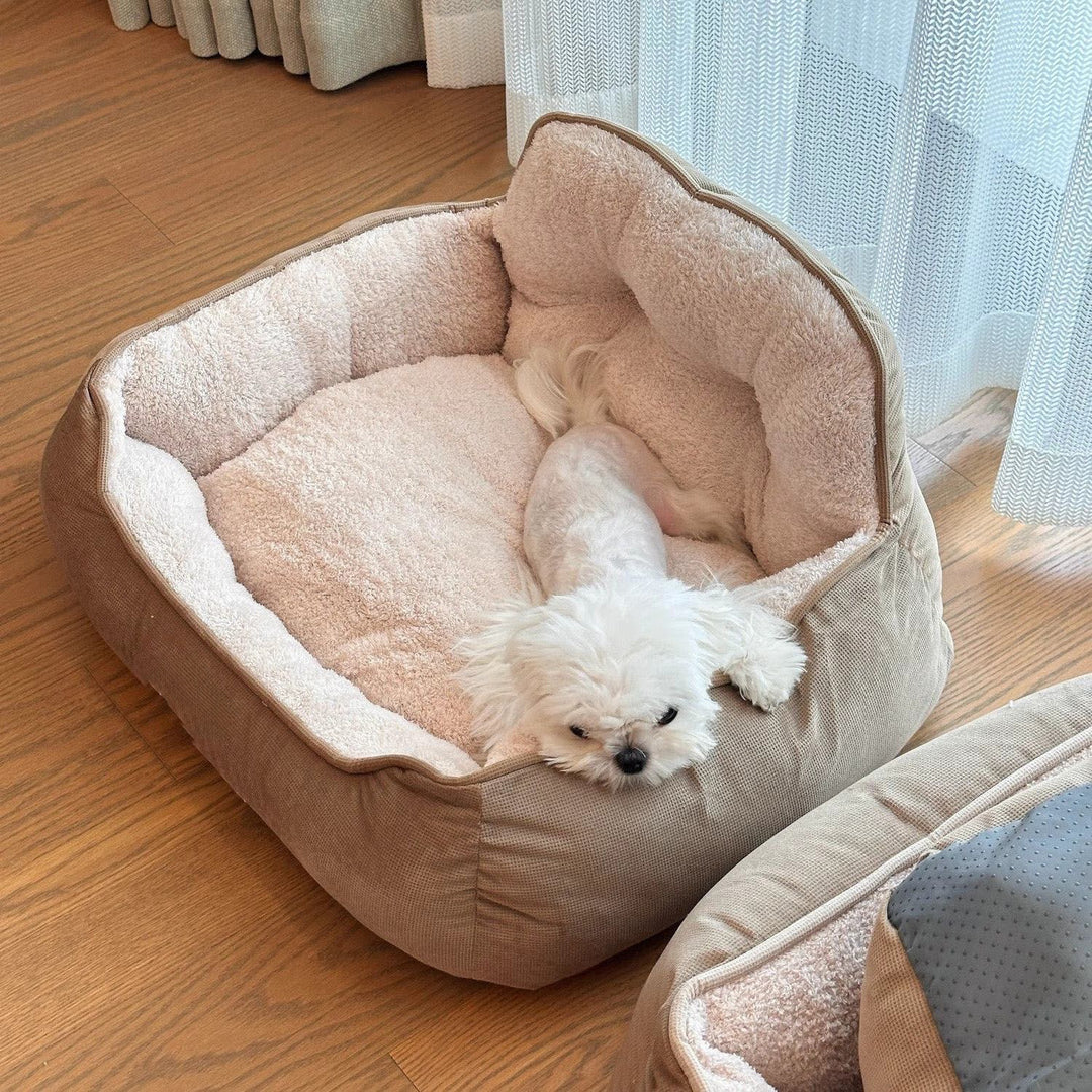 Orthopedic Sherpa Lined Dog Bed