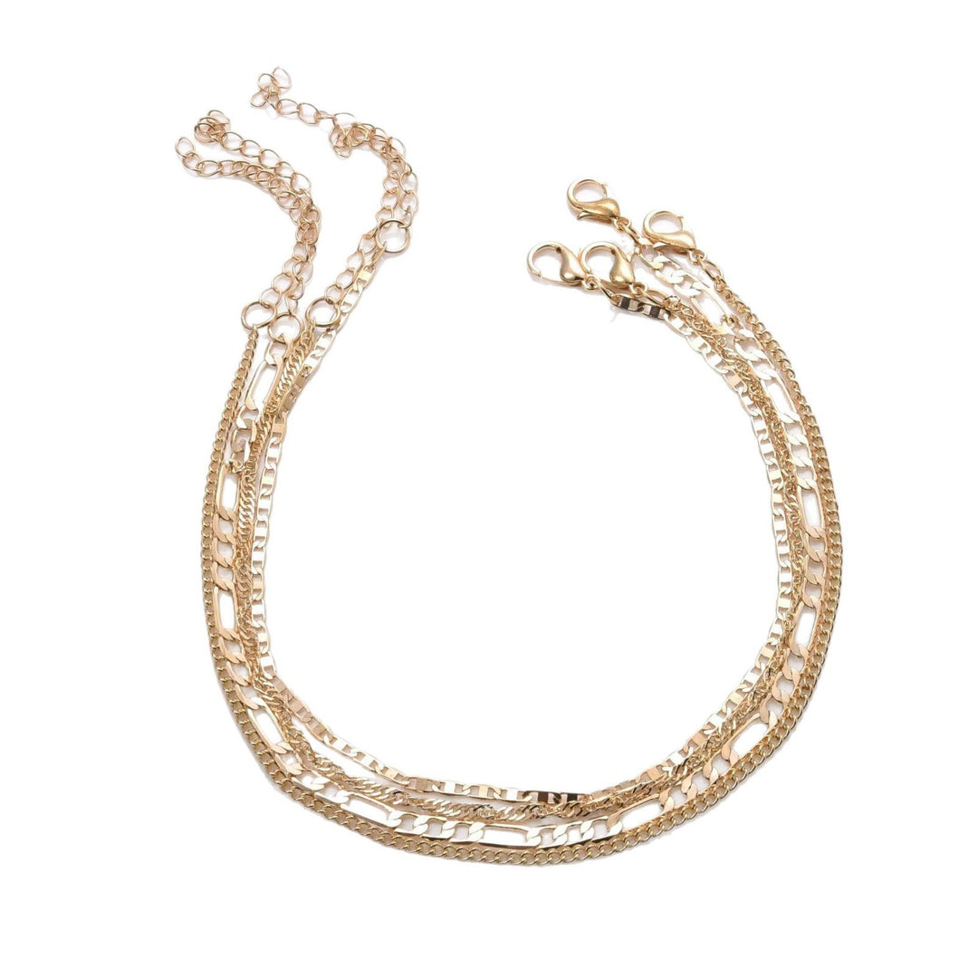 Elegant Three-Strand Link Bracelet Bowlift
