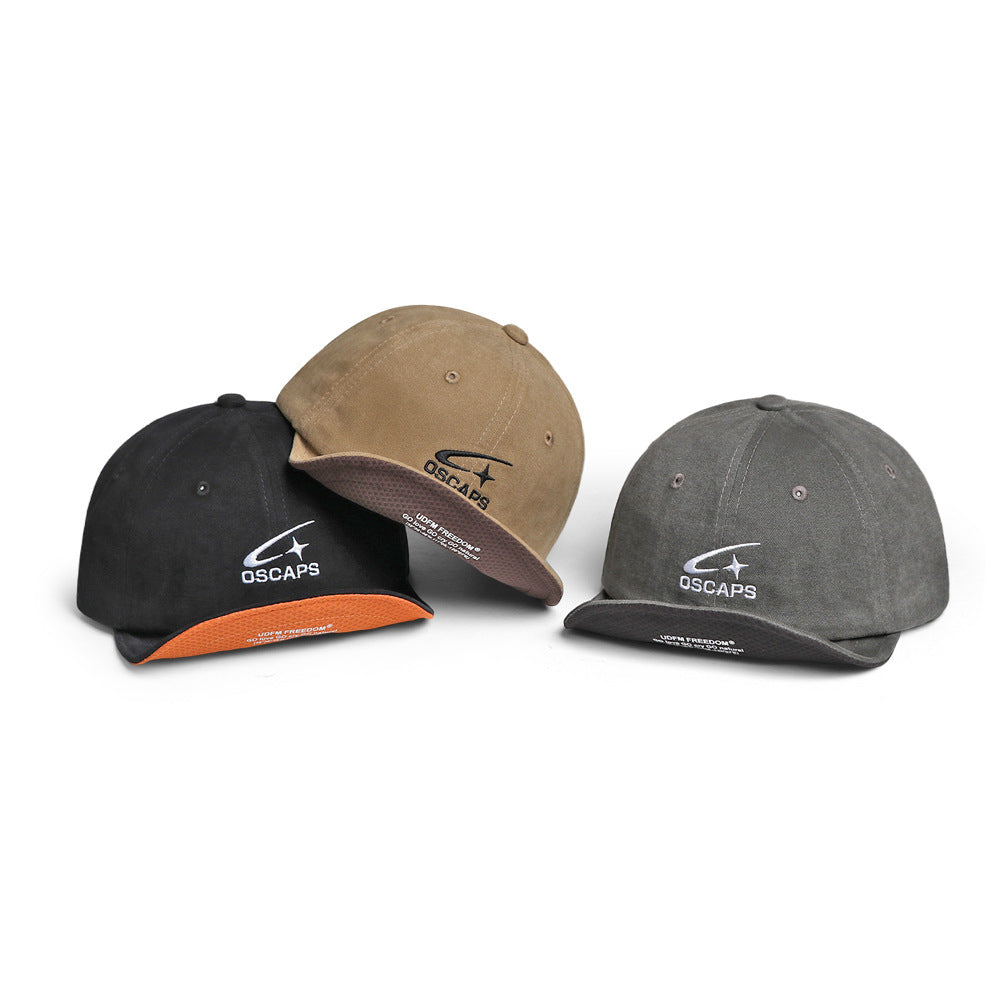 Women's stylish baseball cap with innovative visor Bowlift